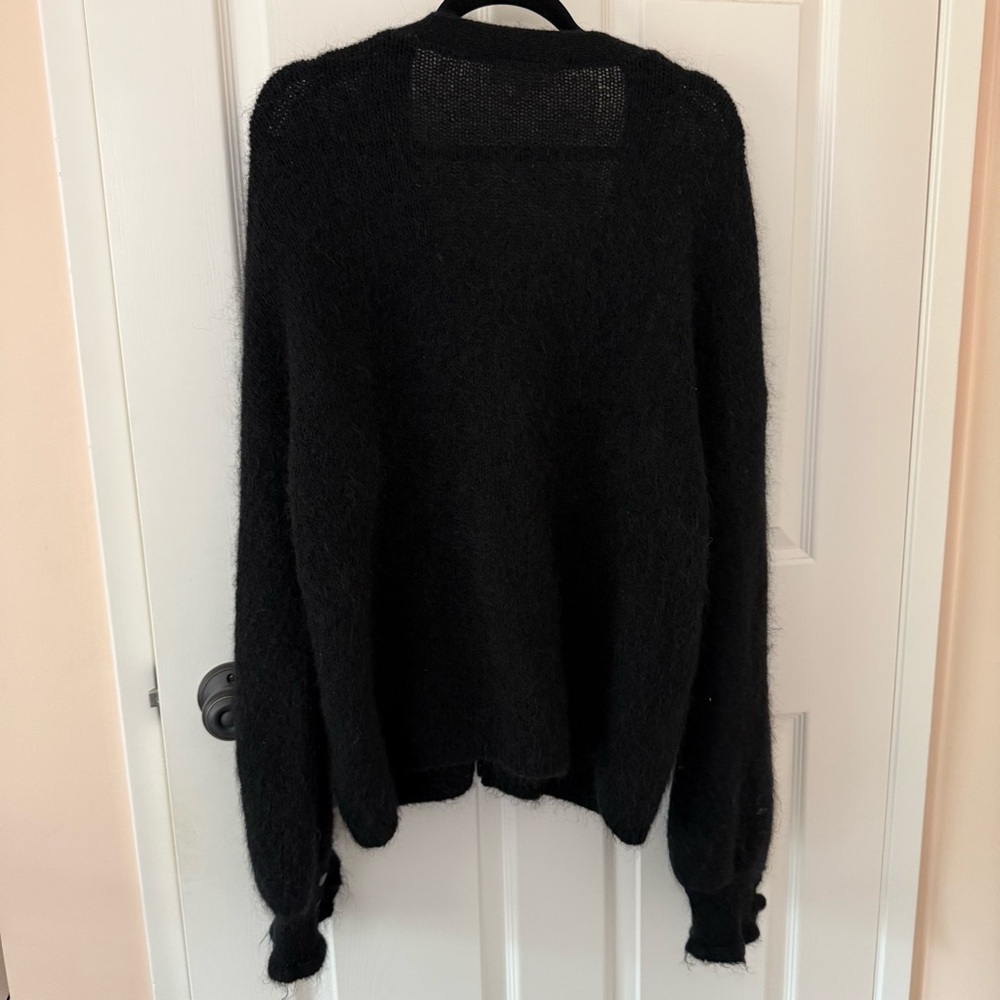 Sézane RARE Mia jumper cardigan in black medium - Picture 13 of 17